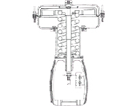 2800型 弹簧式单动隔膜驱动部