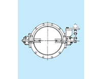 13-1型 Flanged Steel Plate Welded 蝶阀（阻尼器）