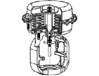 Model 3800 Multi-spring Type Diaphragm Actuators