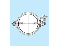 Model 13-3 Flanged Steel Plate Welded Butterfly Control Valves (Step Seal Type)